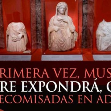 Por primera vez, Museo de Louvre expondrá obras decomisadas en aduanas